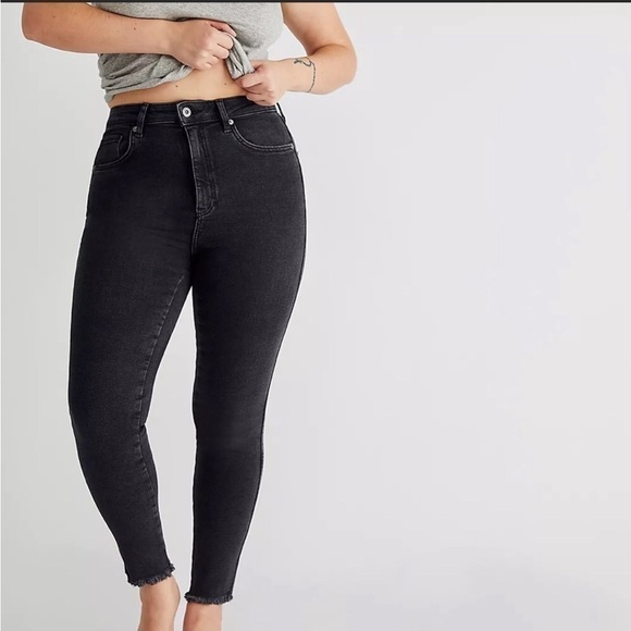 NWOT Free People Raw High-Rise Jegging - Picture 1 of 4